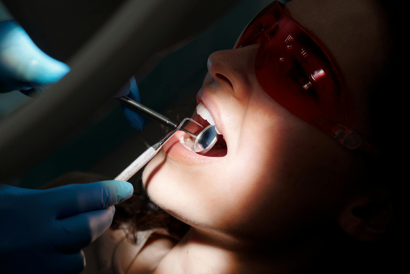 Dental team in a collaborative discussion